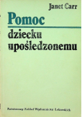 Pomoc dziecku upośledzonemu