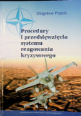 Procedury i przedsięwzięcia systemu reagowania kryzysowego