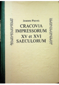 Cracovia Impressorum XV et XVi saeculorum