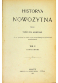 Historya nowożytna Tom 2 1903 r.
