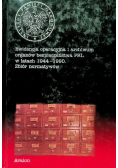 Ewidencja operacyjna i archiwum organów bezpieczeństwa PRL w latach 1944–1990. Zbiór normatywów
