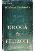 Droga do filozofii Tom 1