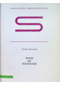 Wstęp do socjologii