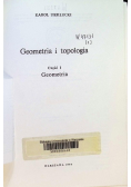 Geometria i Topologia Część 1