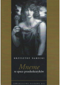 Mneme w epoce przedsokratyków