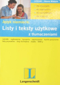 Listy i teksty użytkowe z tlumaczeniami