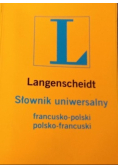 Słownik uniwersalny francusko - polski polsko - francuski