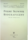 Polski Słownik Biograficzny Zeszyt 190