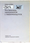 Psychologia niewidomych i niedowidzących