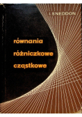Równania różniczkowe cząstkowe