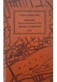 Opisanie historyczno - statystyczne Miasta Warszawy