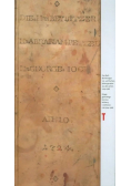 Księga gdańskiego bractwa bułkarzy i ciastkarzy z lat 1724 - 1768