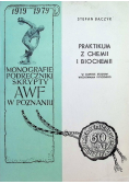 Praktikum z chemii i biochemii w zakresie studiów wychowania fizycznego