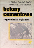 Betony cementowe