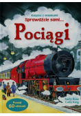 Pociągi Książka z okienkami Sprawdźcie sami