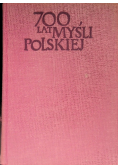 700 lat myśli polskiej