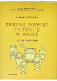 Kierunki rozwoju farmacji w Polsce
