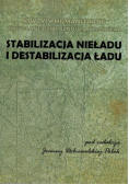 Stabilizacja nieładu i destabilizacja ładu Kryzysy humanitarne wywoływane działalnością człowieka