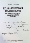 Religia w szkołach polski ludowej