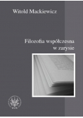 Filozofia współczesna w zarysie
