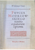 Frycza Modrzewskiego nauka o państwie i prawie