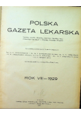 Polska gazeta lekarska Rok VII 1929 r.