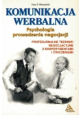 Komunikacja werbalna Psychologia prowadzenia negocjacji