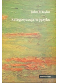 Kategoryzacja w języku