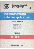 Informatyka mikrokomputerowa Atari