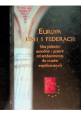 Europa unii i federacji