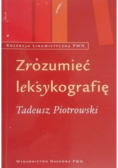 Zrozumieć leksykografię