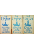 Krystyna córka Lavransa, tom od 1 do 3