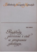 Przykłady pierścieni i ciał w programie szkolnym