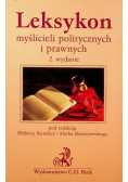 Leksykon myśliciel politycznych i prawnych