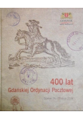 400 lat Gdańskiej Ordynacji Pocztowej