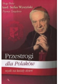Przestrogi dla Polaków Myśli na każdy dzień
