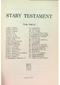 Stary Testament Tom 2