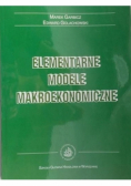 Elementarne modele makroekonomiczne