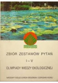 Zbiór zestawów i pytań I - V  olimpiady wiedzy ekologicznej