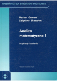 Analiza matematyczna Podręcznik dla ekonomistów