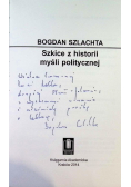 Szkice z historii myśli politycznej