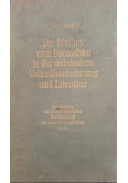 Der Mythos vom Deutschen in der polnischen Volksuberlieferung und Literatur,1943r.