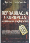 Defraudacja i korupcja / Spacer po linie