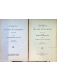 Źródła do historji wychowania Część I i II 1930r.