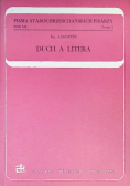 Duch a litera Tom XIX Zeszyt 3