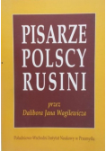 Pisarze polscy Rusini