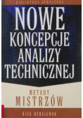 Nowe koncepcje analizy technicznej