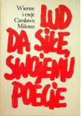 Lud da siłę swojemu poecie