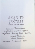 Skąd ty jesteś?