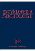 Encyklopedia socjologii Tom 3 O - R